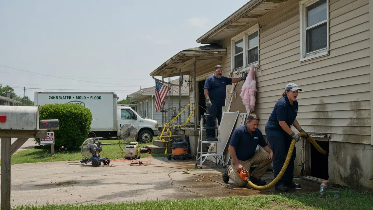 Water Damage Repair in Alleyton, TX near me